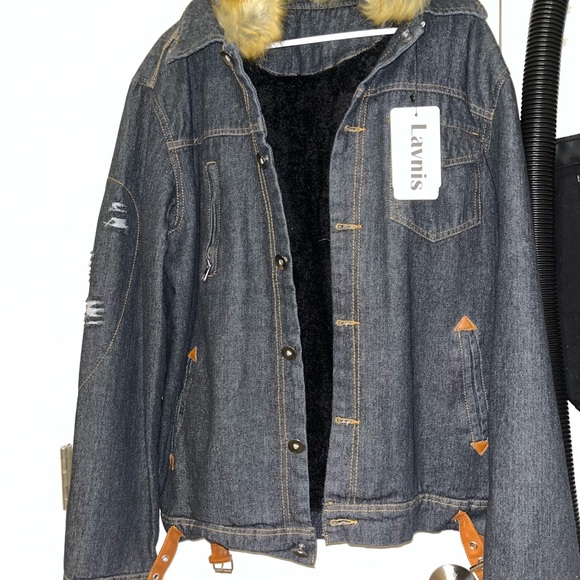 NWT Men’s XXL jean coat - Picture 3 of 6